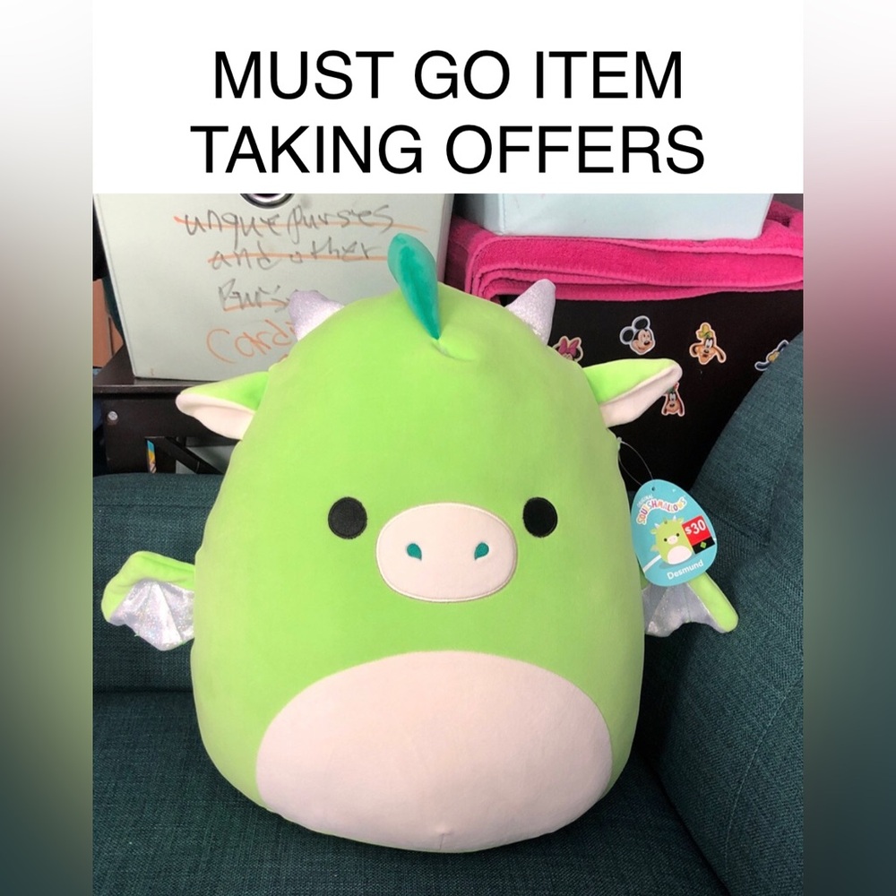 💙 Squishmallows Desmund the Dragon